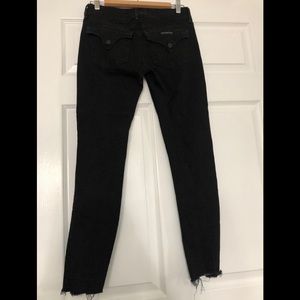 Hudson black skinny jeans